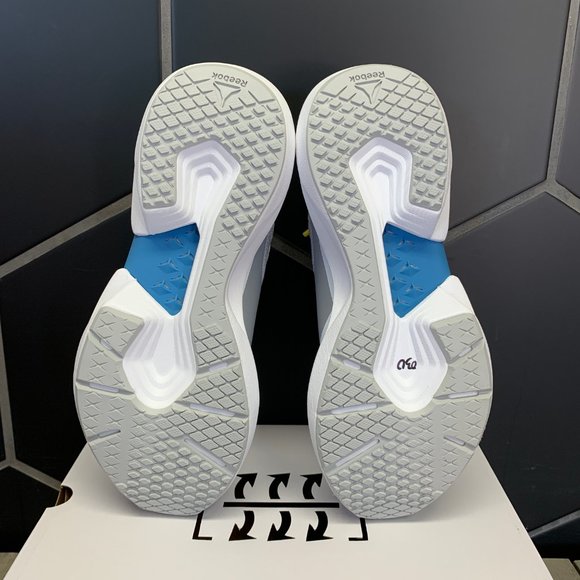 Womens Reebok Sole Fury Grey White Running Sneaker - Picture 5 of 6